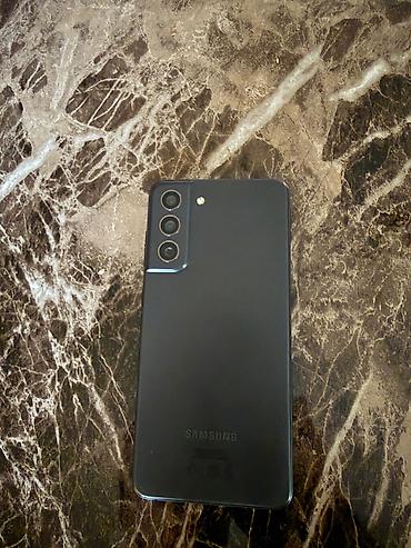 samsung galaxy s7 fe: Samsung Galaxy S21 FE, 128 GB, rəng - Göy, Barmaq izi — 2