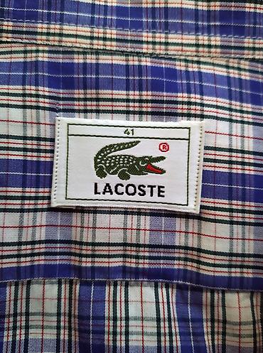 Košulje: Lacoste muška pamučna košulja vel. 41 Vrhunska besprekorna atraktivna na lalafo.rs — 11 Košulje: Lacoste muška pamučna košulja vel. 41 Vrhunska besprekorna atraktivna — 11