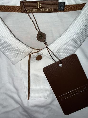 топ кофта: Мужская футболка, XL, Новый, цвет - Белый, Самовывоз — 2