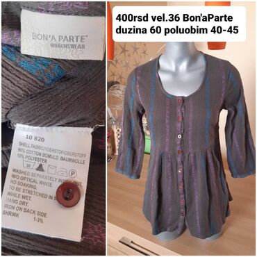 Majice kratkih rukava: Hugo Boss, S (EU 36), Lan, bоја - Šareno — 19