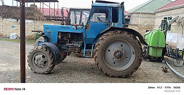 Digər kənd təssərüfat avadanlığı: Belarus MTZ-82.1 təkərli traktor - 4x4 (ön dartı) aqreqatlı - — 5