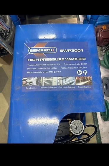 Все для дома и сада: Аппарат высокого давления SEMPOROX SWP3001 Назначение: - мойка — 3