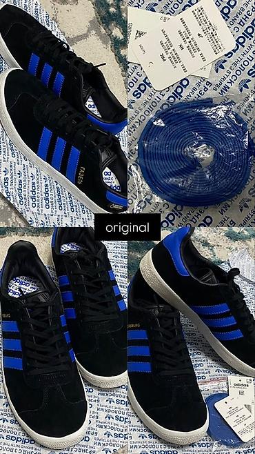 adidas gazeli: Мужские кроссовки, 41, Adidas, Новый, цвет - Черный, Самовывоз — 3