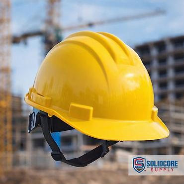 jiquli matoru: Məhsul: Sarı təhlükəsizlik kaskası – Solidcore Supply - Yüksək — 1