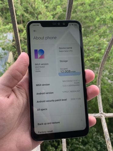 xiomi: Xiaomi Redmi Note 6 Pro, 64 GB, rəng - Qara