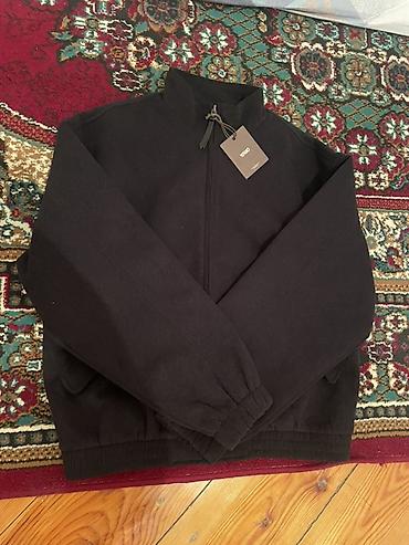 adidas raf simons: Мужская куртка-бомбер черного цвета. Цена: 5000 сом - Прямой крой — 1
