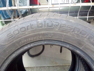 Tyres & Wheels: Par letnjih guma Danlop 195/65/15 zdrave sa dobrom sarom povoljno