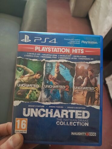 oyun diskleri: Uncharted 🇹🇷 1 ci seriya 2 ci seriya 3 cü seriya dialqo 💬🇹🇷 alt yazi