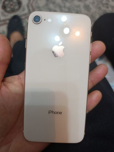 поко х4 про бу: IPhone 8, Колдонулган, 64 ГБ, Күлгүн, 65 %