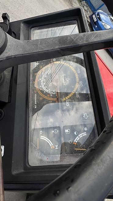 Мини-тракторы YANMAR: Гидро наклон бар Усилитель руля Трактор Yanmar FX28D с навесной — 6