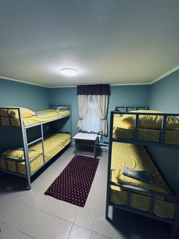 Отели и хостелы: Хостел Описание: - Комнаты на 4 человека с двухъярусными кроватями — 5