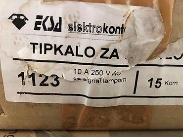 preklopnik switch: Tipkalo za zvono sa signalnom lampicom – Ekon ElektroKontakt (model — 4