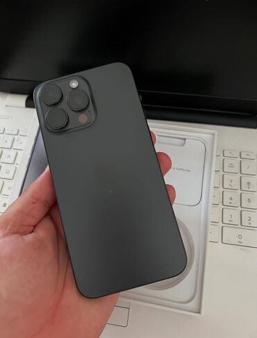 Кастрюли: IPhone 15 Pro Max, 256 ГБ, White Titanium, Гарантия, Face ID, С документами
