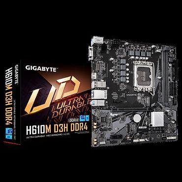 ddr 4 plata: Ana plata Gigabyte H610 DDR4 Ana plata "Gigabyte H610 DDR4" Yeni ağzı — 1