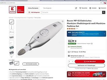 Setovi za manikir i pedikir: Beurer MP 42 – električni set za manikir i pedikir - Višenamenski — 4