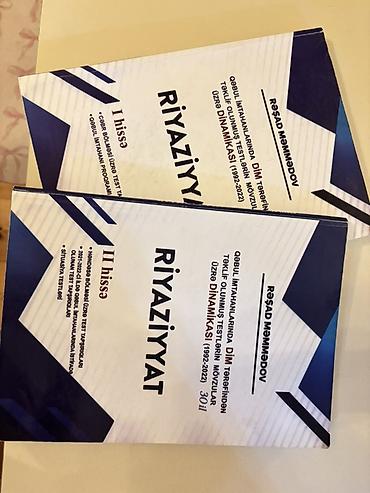Riyaziyyat – Rəşad Məmmədov. Cox seliqeli veziyyetdedir. 20 Azn alinib