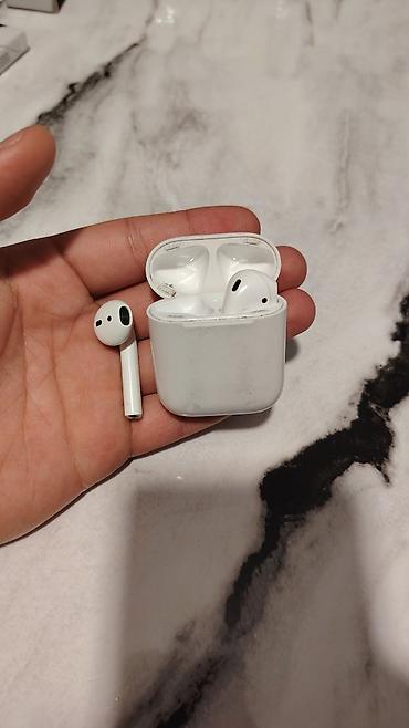 airpods pro qiyməti: İşlənmiş Simsiz (Bluetooth) Qulaqcıqlar, Apple, rəng - Ağ — 3