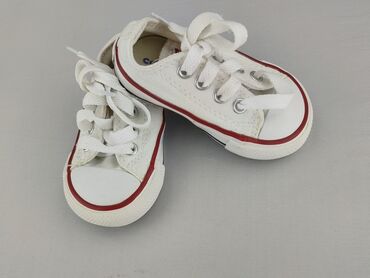 sandały na koturnie z zakrytą piętą i palcami: Baby shoes, Converse, 19, condition - Very good