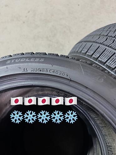 зимные шыны: BRIDGESTONE BLIZZAK VRX2 🇯🇵 225/45/17 91Q❄️❄️❄️ Баасы 14 мин комплект — 4
