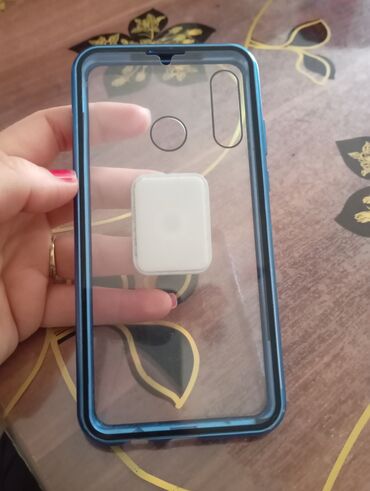 stari telefoni prodaja: Maska za Huawei P 40 LITE, bоја - Tamnoplava, Sa magnetom za punjenje