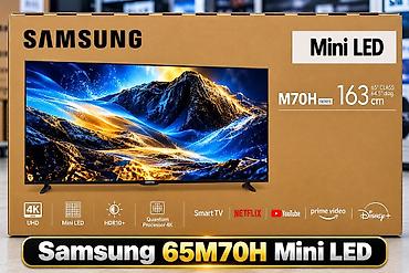 Yeni Televizor Samsung 65" 4K (3840x2160), Pulsuz çatdırılma