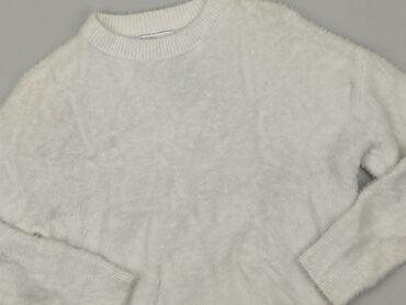 białe bluzki koszulowe eleganckie: Sweter, Bershka, S (EU 36), condition - Good