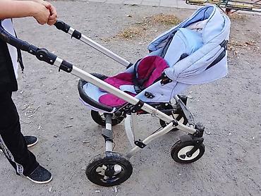 Продам детскую коляску, надо постирать и всё. он в очень хорошем