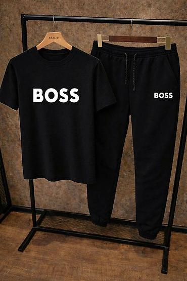 Trenerke: Trenerka Boss, bоја - Crna — 2