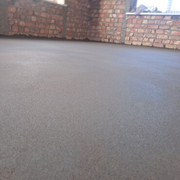 Напольные работы: Полусухой стяжка куйабыз уйдун ичине плита ламинат паркетке тегиз таза — 8