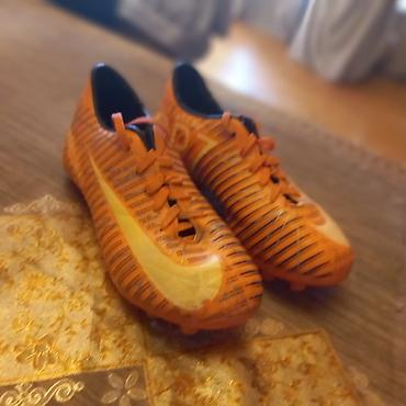 idman qanteli: Məhsul: Futbol butsu (cüt) - Model detalı: CR7 tematik dizayn, yan — 2