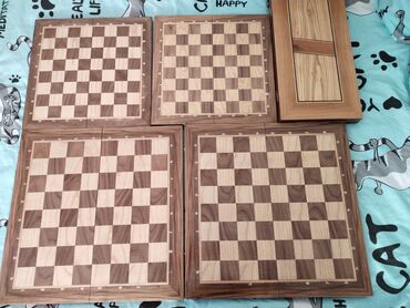 Шахматы: Шахматые доски новые 3в1, с нардами, красивые и большие, отличного