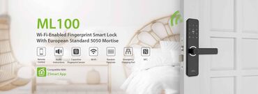 Qapı zamokları: Ağıllı Kilid ML100 -Çin.! ZKTeco Ağıllı kilid ML 100 - Çin brendi və — 5