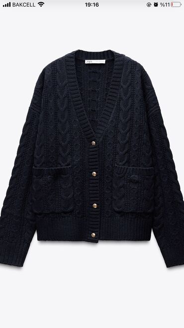 Alt paltarı: Sviter, Zara, S (EU 36), M (EU 38), L (EU 40), rəng - Bej