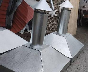 метал: Sinkaf və baca başlığı – galvanizli metal Məhsul təsviri: - — 1