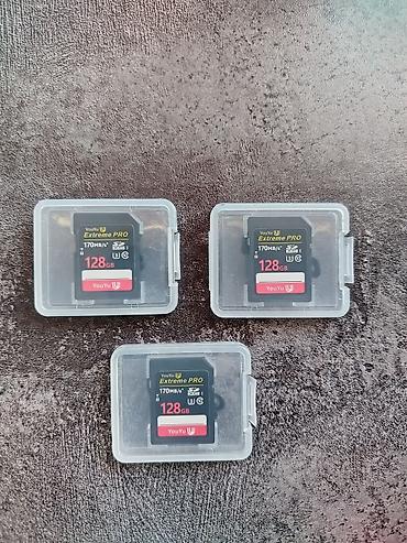 Карты памяти SD card 128 Gb 💵Цена 2200 сом/шт 🚗Есть доставка по