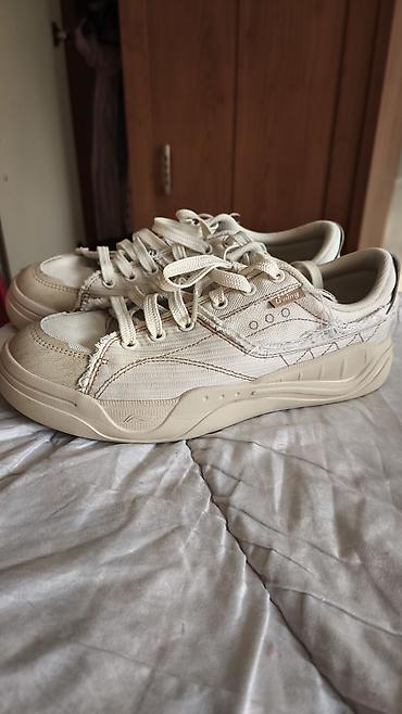 nike tech flecce: Новые 41р Кроссовки тканевые унисекс в бежево-молочном цвете — 1