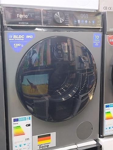 Стиральная машина Ferre (Inverter) - Загрузка: 8 кг - Тип двигателя