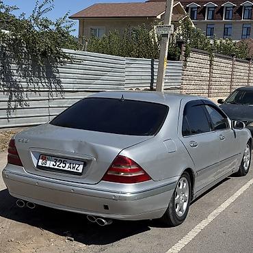 автомат 124: Mercedes-Benz S-Class: 2000 г., 5 л, Автомат, Бензин, Седан — 4