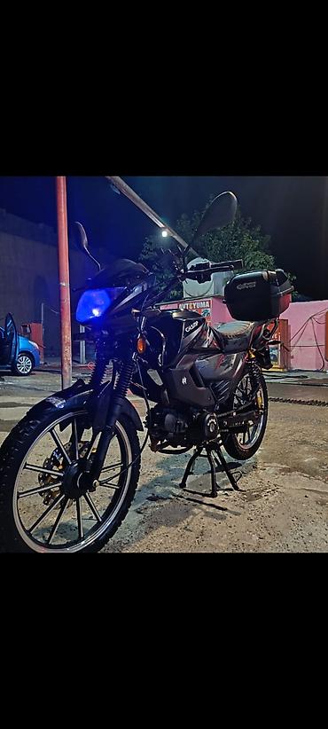 idman velosipedi type 1: CHAMP R1 moped/motosiklet - Rəng: qara, idman üslublu gövdə — 1