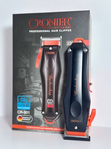 Digər kosmetika: Cronier Professional CR-901 saç kəsmə maşını - Peşəkar “Barbershop”