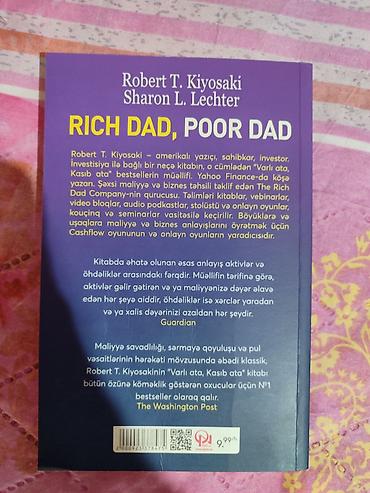 varli ata kasib ata: Varlı ata kasıb ata, Rich dad Poor dad Robert Kiyosakinin yazdığı və — 2