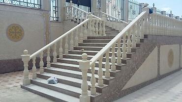 Фасадные мраморные плитки: Гранит Сарыташ Мрамор. Гранит черный, Серый, Красный, и много других — 15