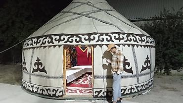 юрты в горах бишкек: Аренда юрты, Каркас Деревянный, 80 баш, С полом, Самовар, Стол — 9