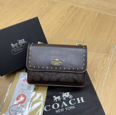 Классические сумки: Классическая сумка, Coach, Италия, Материал: Натуральная кожа, Женские, Новый