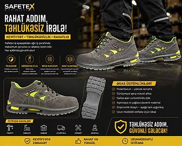 vozol yağı: Safetex Workwear təhlükəsizlik ayaqqabıları – ağır iş şəraitində — 10