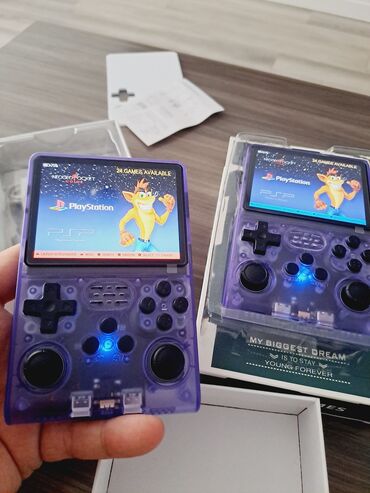 Digər oyun və konsollar: R40S pro oyun konsulu yeni model. 30000 oyun, Ps1 psp, dendy, sega — 5