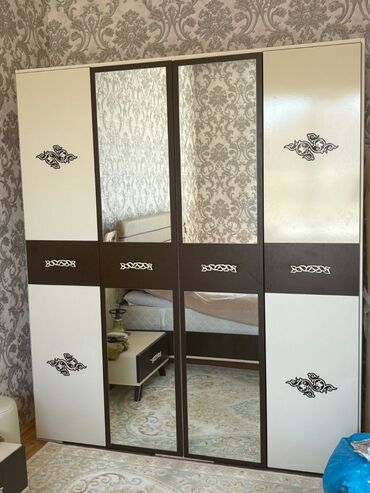 матрас баку: Двуспальная кровать, Шкаф, Комод, Б/у
