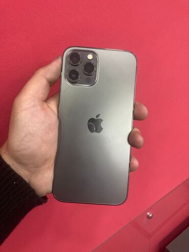 купить айфон 11 в баку: IPhone 12 Pro Max, 128 GB, Graphite, Face ID