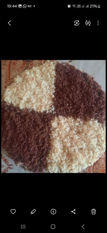 Sifarişlə əl işləri: Təzə ərzaqlardan,təmiz şəraitdə hazırlanan dadlı tortlar🎂🍰🧁 — 12