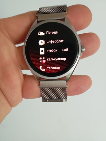 Smart saatlar: Yeni, Smart saat, Sensor ekran, rəng - Gümüşü — 6